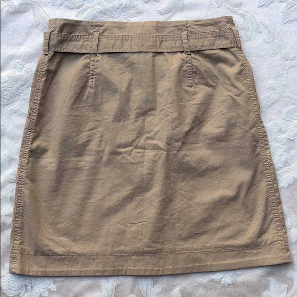 LOFT Belted Utility Cotton-blend Skirt.18293 - Picture 3 of 3